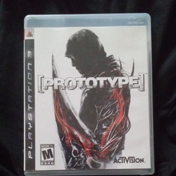 Prototype for PlayStation 3 - Black and Red - Picture 1 of 2